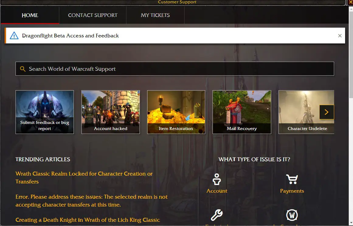 World of Warcraft Item Restoration Guide