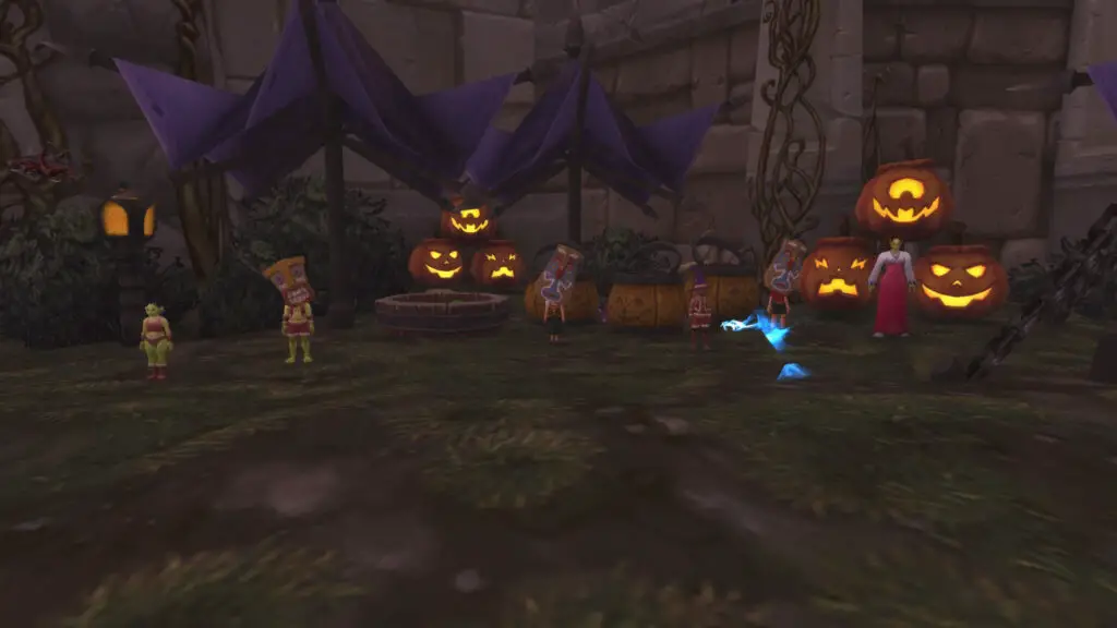These are the Vendors for Halloween Halow's End Vendors Horde