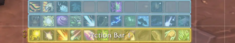 Without Bar Art Activated World of Warcraft HUD Editor 10.0