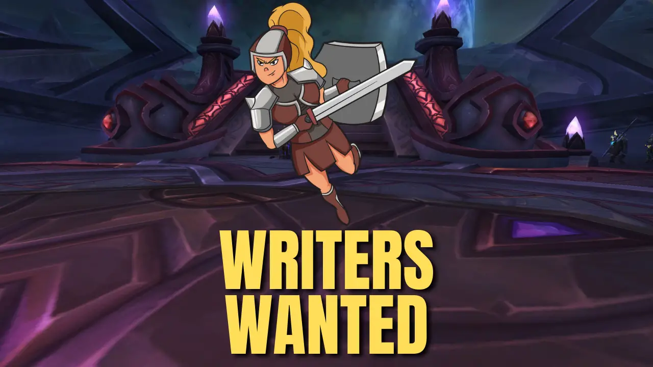 Battle Shout Want Writers!