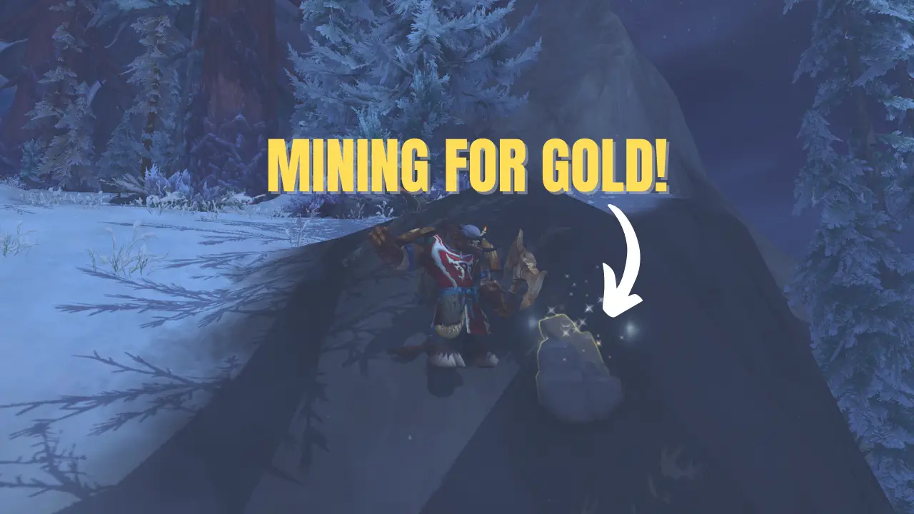 Making Gold with Dragonflight Mining!