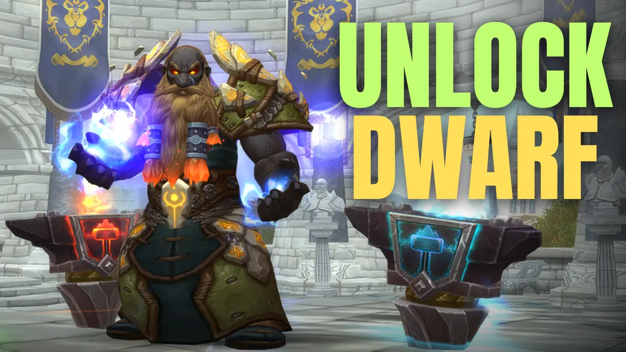 WoW How to Unlock Dark Iron Dwarf Allied Race