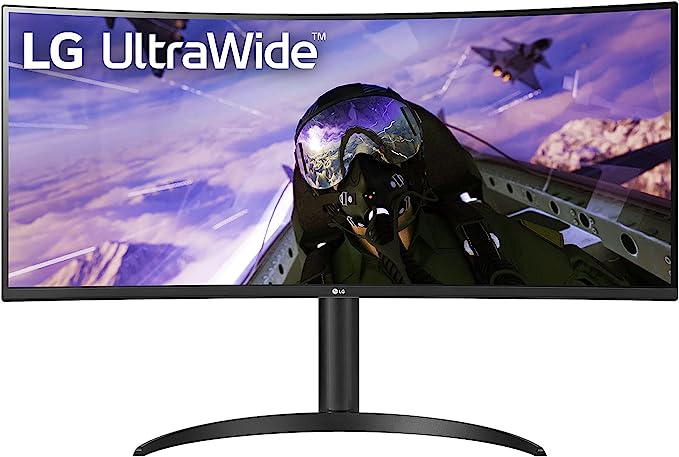 LG Electronics UltraWide 34WP65C 34-inch 21:9 Curved Monitor