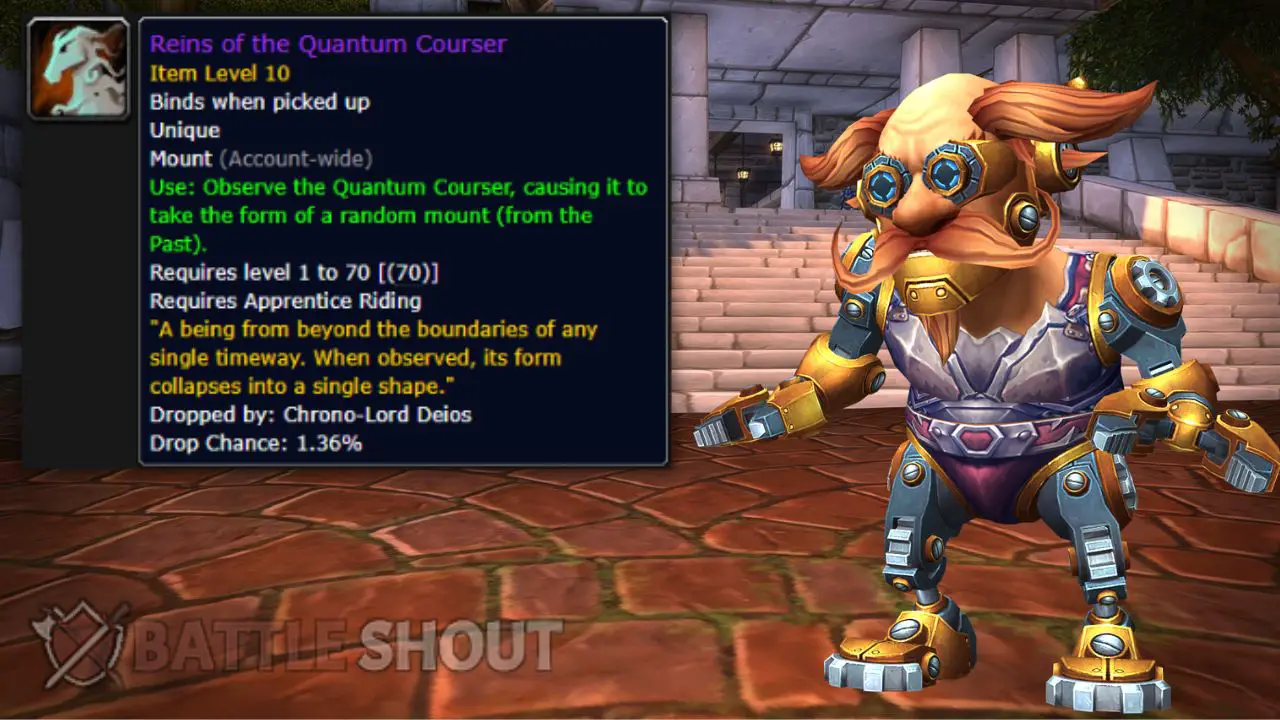 How To Get The Quantum Courser Mount In WoW: Dragonflight